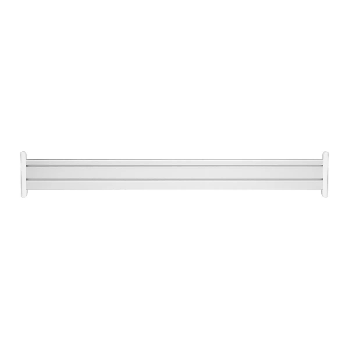 Aluminium Slatwall Panel with End Caps